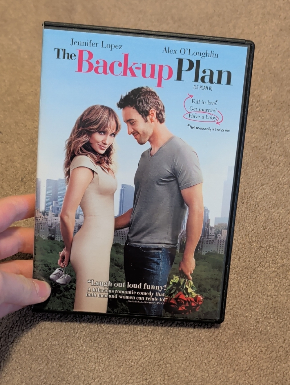 💜 5/$20 The Back-up Plan (Jennifer Lopez) DVD Movie